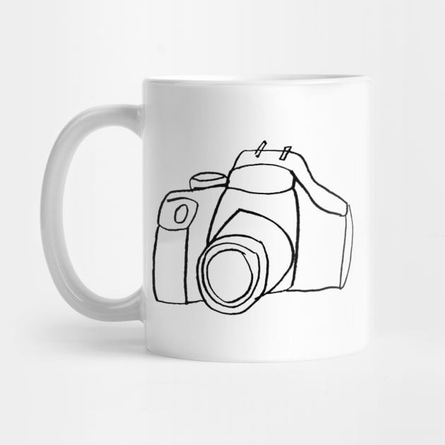 Minimal DSLR Camera by badlydrawnbabe